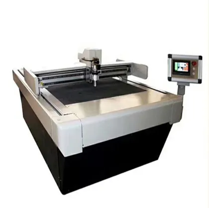 Foam Oscillating cutting machine with plotter pen