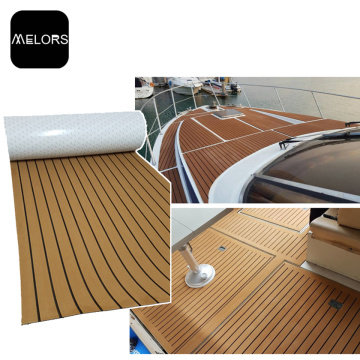 Yacht Swim Platform Pad EVA Faux Teak Flooring