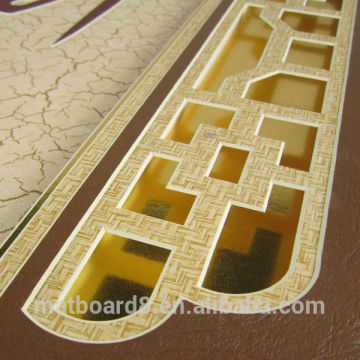 2014 wholesale velvet paper mount board \matboard
