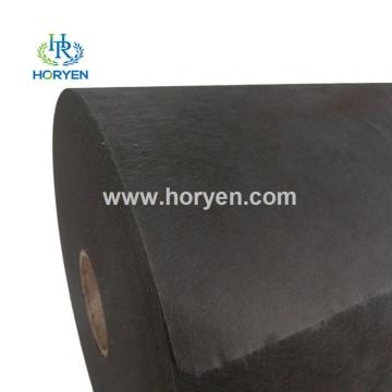 Fieltro de tejido superficial de fibra de carbono no tejido
