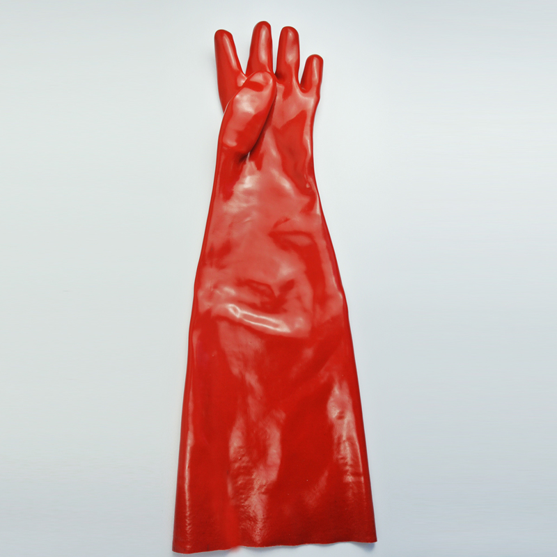 Guantes de seguridad de PVC resistente a químicos