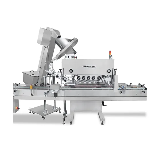 High-Speed Automatic Desktop Screw Capping Machine for Glass and Plastic Bottles