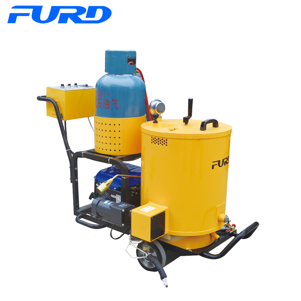 Hand stirring hand push potting machine gasoline generator powered seam filling machine asphalt seam filling machine sales price