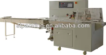 Automatic cake/bread/mooncake food dumpling pillow horizontal packing machine