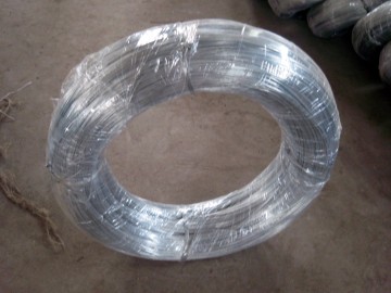 Hot dipped galvanized wire