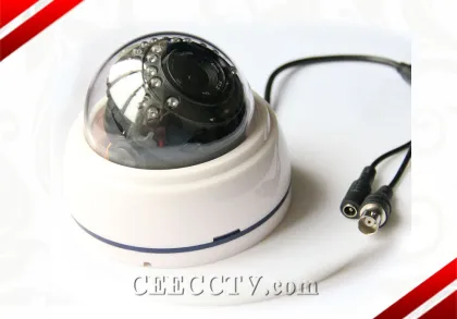 Motion Smoke Detector Camera 420tvl-700tvl Optional Sony Color Ccd Cctv Camera System