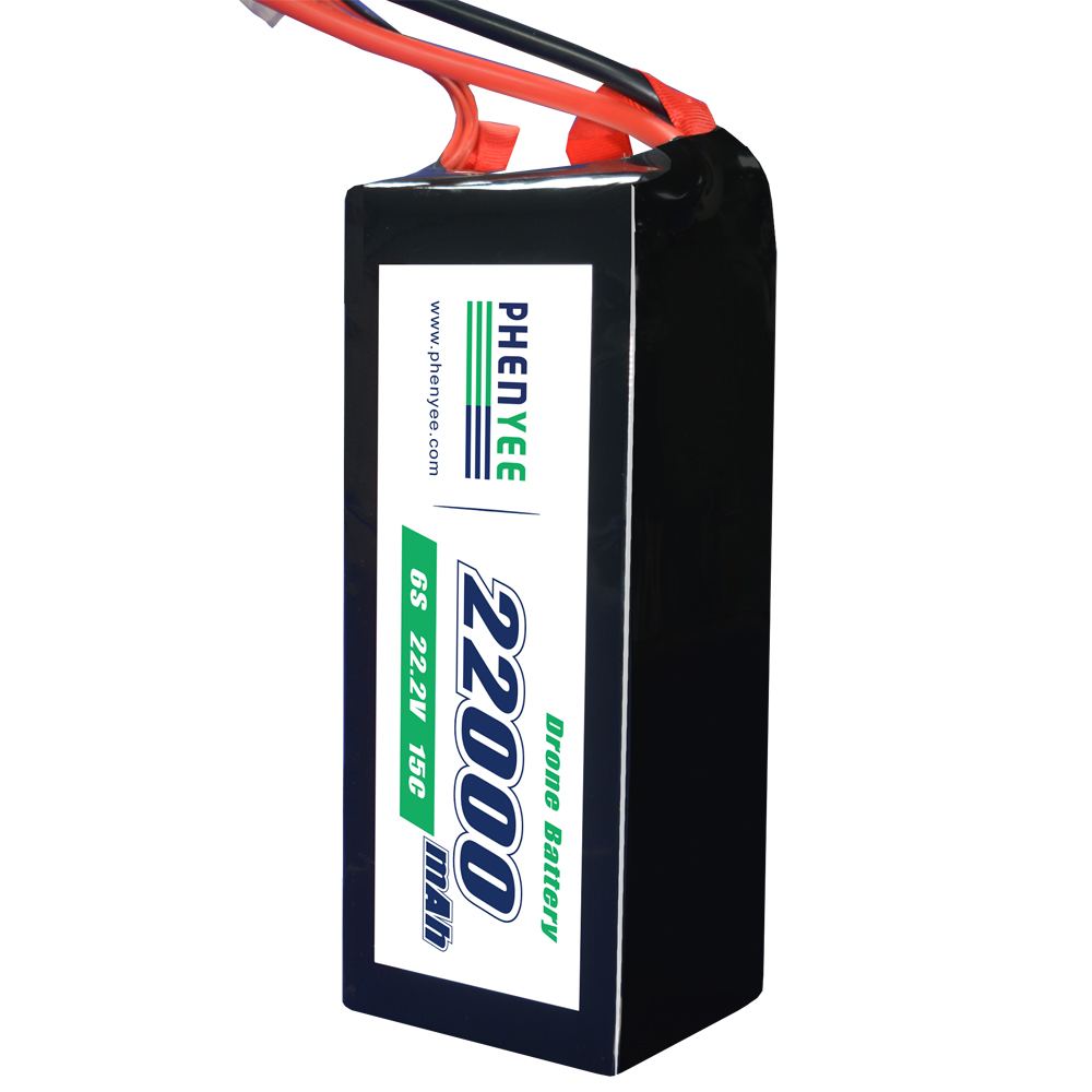 22000mAh حزمة بطارية Lipo للطائرات بدون طيار للزراعة