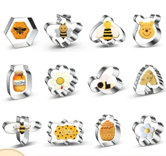 Wholesale Baking Supplies: Cookie Cutters, Honey Jars, and Steel Biscuit Molds