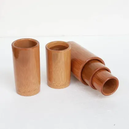Bamboo Carbonized Thumb Cupping Jars
