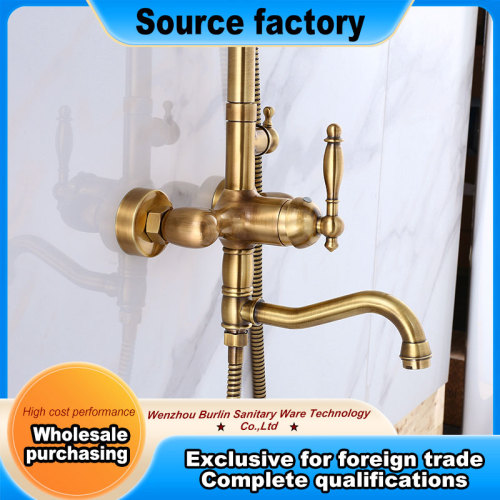 Elegant Electroplated Shower Faucet 35mm