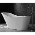 Deep Soaking Clawfoot Tub White Acrylic Freestanding Bathtubs Bath Tub