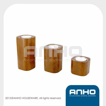 Wooden Candle Holder