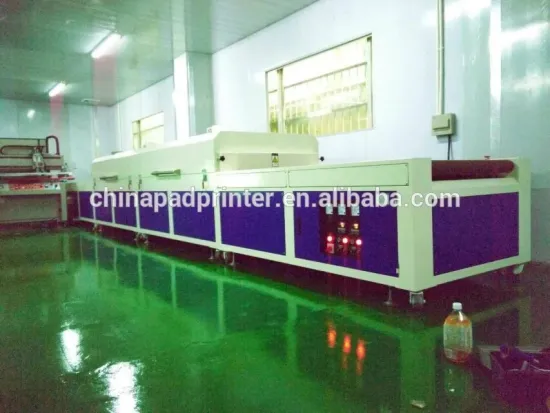 Dongguan T-shirt IR hot drying Tunnel screen printing conveyor dryer for solvent ink