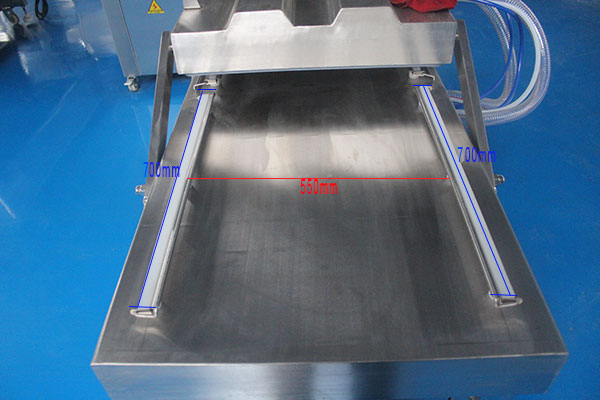 Sealing Length Of The Double Chamber Vacuum Packing Machine