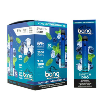 Vape Pod Bang XXL Switch Duo 2500puffs dispositivo