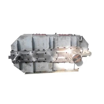 Speed reduction marine pinion gearbox
