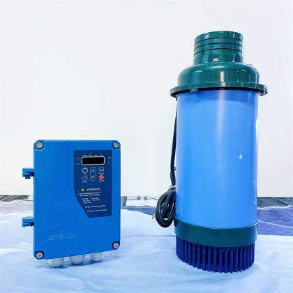 Solar Oxygen Aerator for Aquaculture Pumps