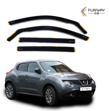 Sun Vent Visor Wind Deflector for Juke 2010-Up 5 Door SUV