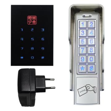 Backlight touch buttons wiegand reader plastic access controls