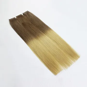 Double Drawn European Russian Human Hair Tape Hair Extension 100% Virgin Remy Tape In Hair Extension
