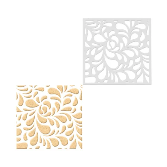 Custom Plastic Cake Stencil Template for Baking Equipment Tools - Birthday Cake Stencil