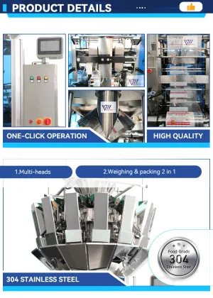 Vertical Multifunctional Packaging Machine for Quick-Frozen Dumplings and Buns