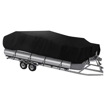 Heavy Duty Waterproof UV-Proof 300D Polyester Oxford Pontoon Boat Cover