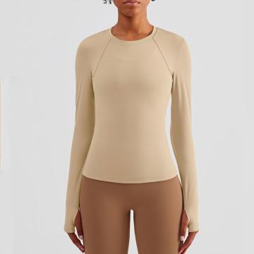 Women Horse Riding Base Layer Comfortable Nude Top