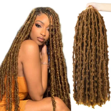 Wholesale Butterfly Locs Hair Crotchet Hair Spring Twisted Pre Looped Goddess Locs Long Butterfly Locs