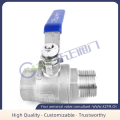 High Platform Valve Two-piece inner&outer threaded ball valve Factory