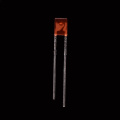 Indicateur LED à diode lumineuse à LED Rectangle 2*3*4 rouge