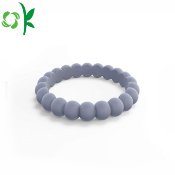 Fashion Design Silicone Wedding Bead Ring And Band