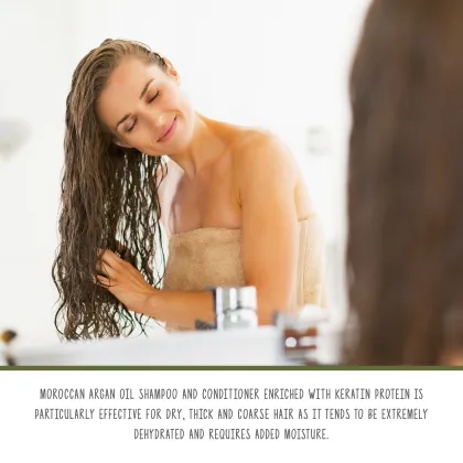 NUSPA Argan Oil Conditioner Best Hair Care Treatment Sulfate Free Shampoo And Conditioner