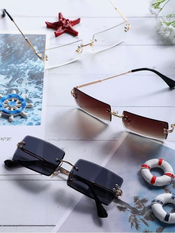 Sleek Frameless Shades for Everyday Wear