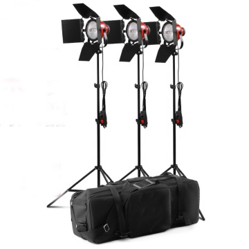 2400W Red Head Light Kit with Dimmer for Digital Camera Video Photography