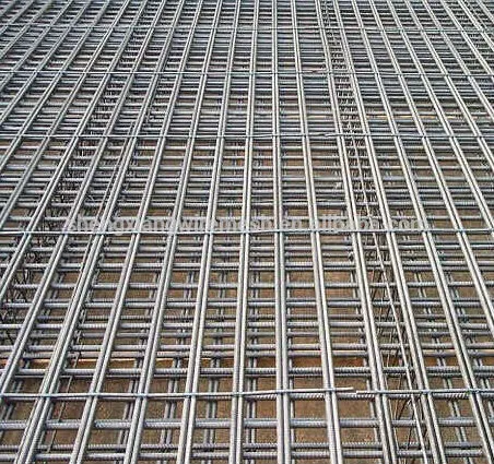 Construction Ribbed Welded Wire Mesh Panel For Bridge