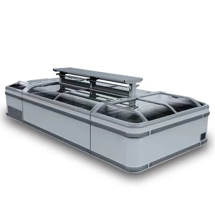 Beef/Mutton/Chicken Display Island Freezer with LED Lighting On Sale
