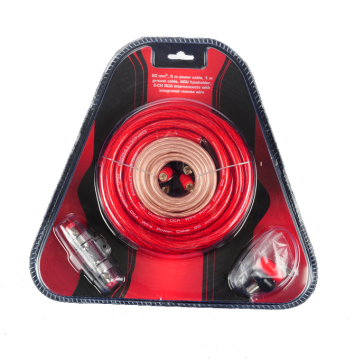OFC/CCA Audio Cable 4 AWG Car Amplifier Wiring Kit