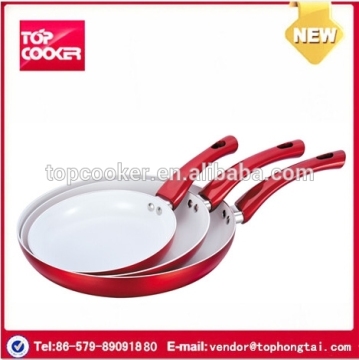 Aluminium Metallic Painted Fry Pan Set In Pans