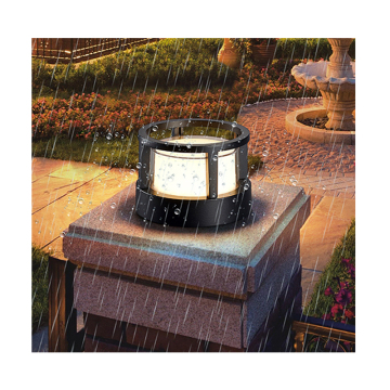 Luce da parete da giardino esterno rotondo da 12 W IP65