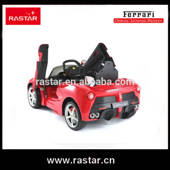 Rastar new products 12 Volt Ferrari licensed ride on toy car