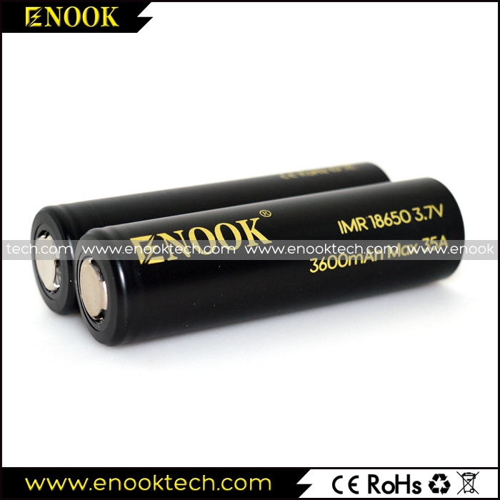 4 ENOOK imr18650 3600mah 35A battery