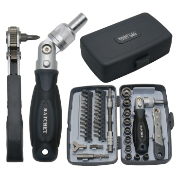 Precision CR-V 38-in-1 Ratchet Screwdriver Socket Tool Set