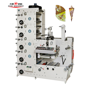 DABA Ice Cream Wrapper Flexo Printing Machine
