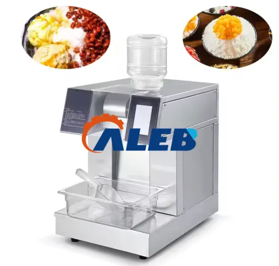 Full Automatic Commercial Snowflake Ice Making Machine for Milk Snow and Ice