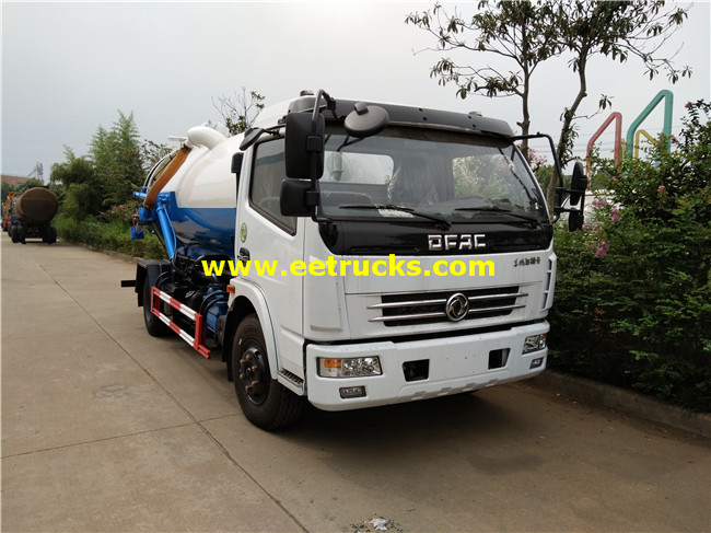 5m3 115HP Excrement Suction Trucks