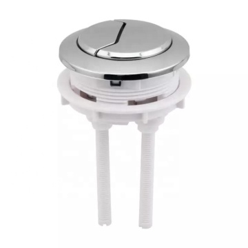 Chrome ABS Plastic Double / Single Flush Bouton pour les toilettes en céramique - HA102
