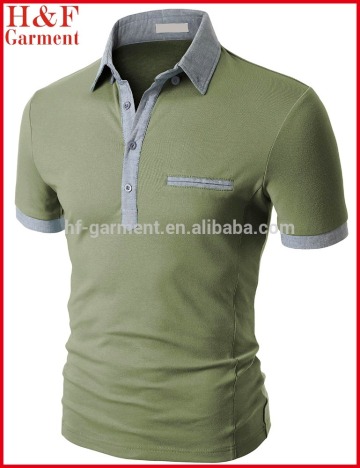 Mens polo tshirts with custom logo OEM service available