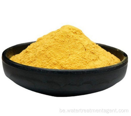 Індывідуальнае жоўтае аморфнае цвёрдае рэчыва PolyFerric Sulfate