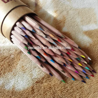 lapis escolar colored pencils Marco of wood eco-friendly colored pencil paper box
 